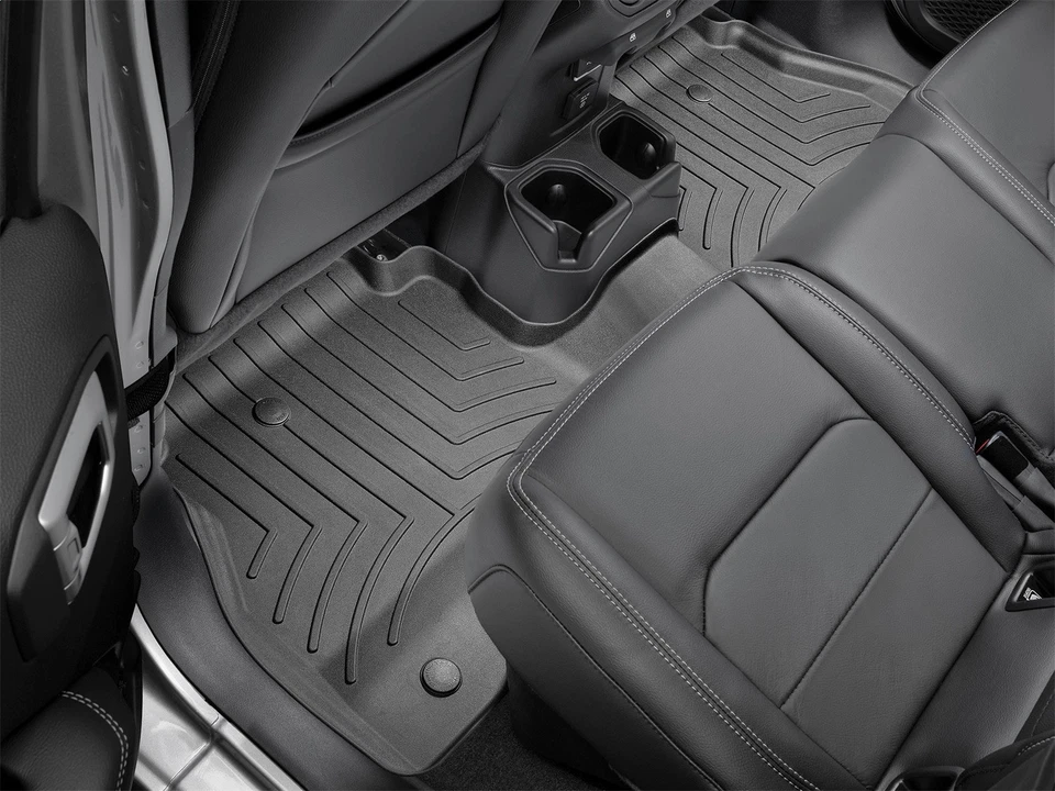 Forros de piso WeatherTech Custom Fit Ford Fusion / Lincoln MKZ ambas filas 2013-16 Foto 3 de 4