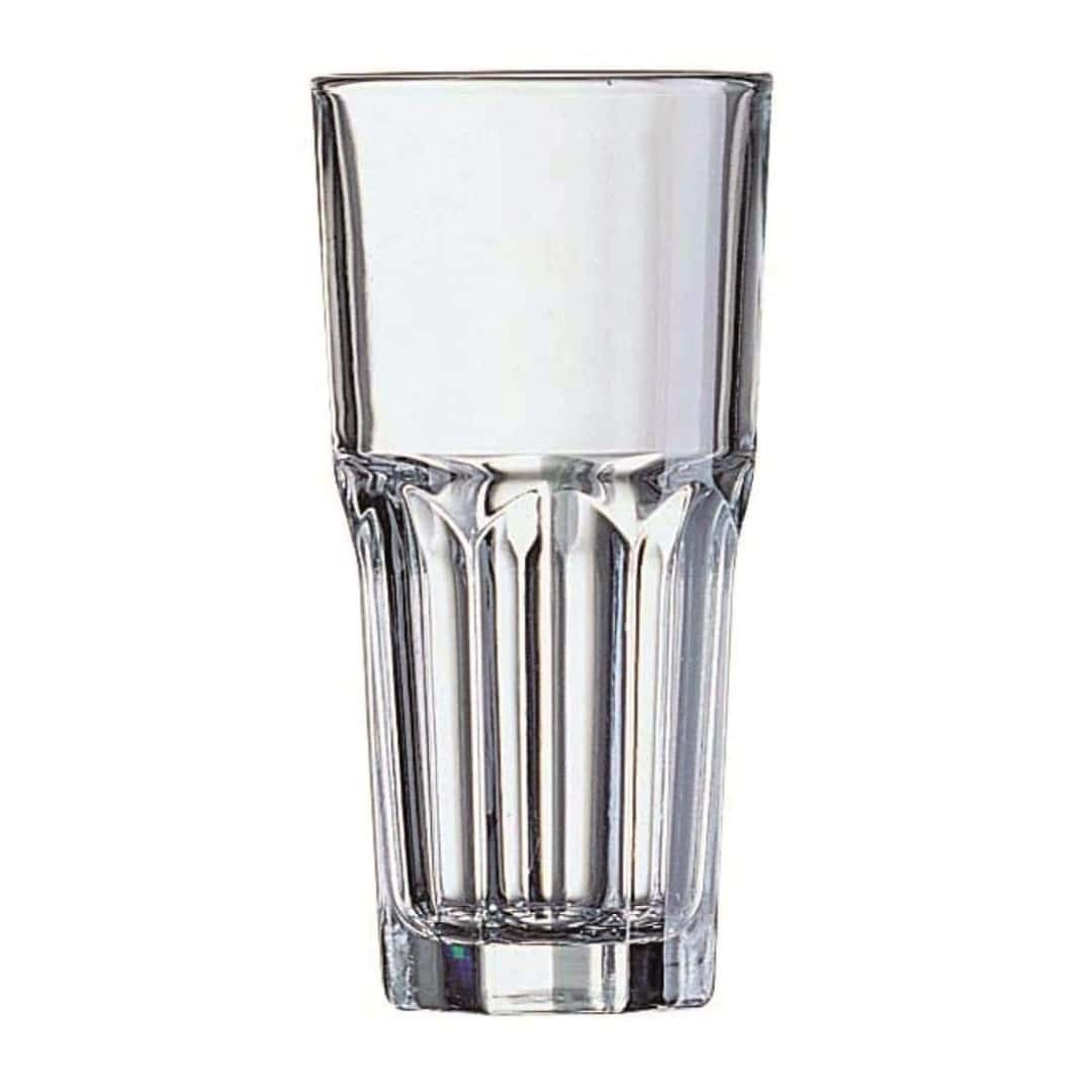 Set 6 Vasos Licor Amargo Granity Alto 20 CL Vidrio ARCOROC Apilables BAR