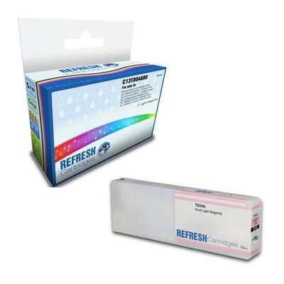 Refresh Patronen Light Magenta C13T804600 Tinte kompatibel mit Epson Druckern