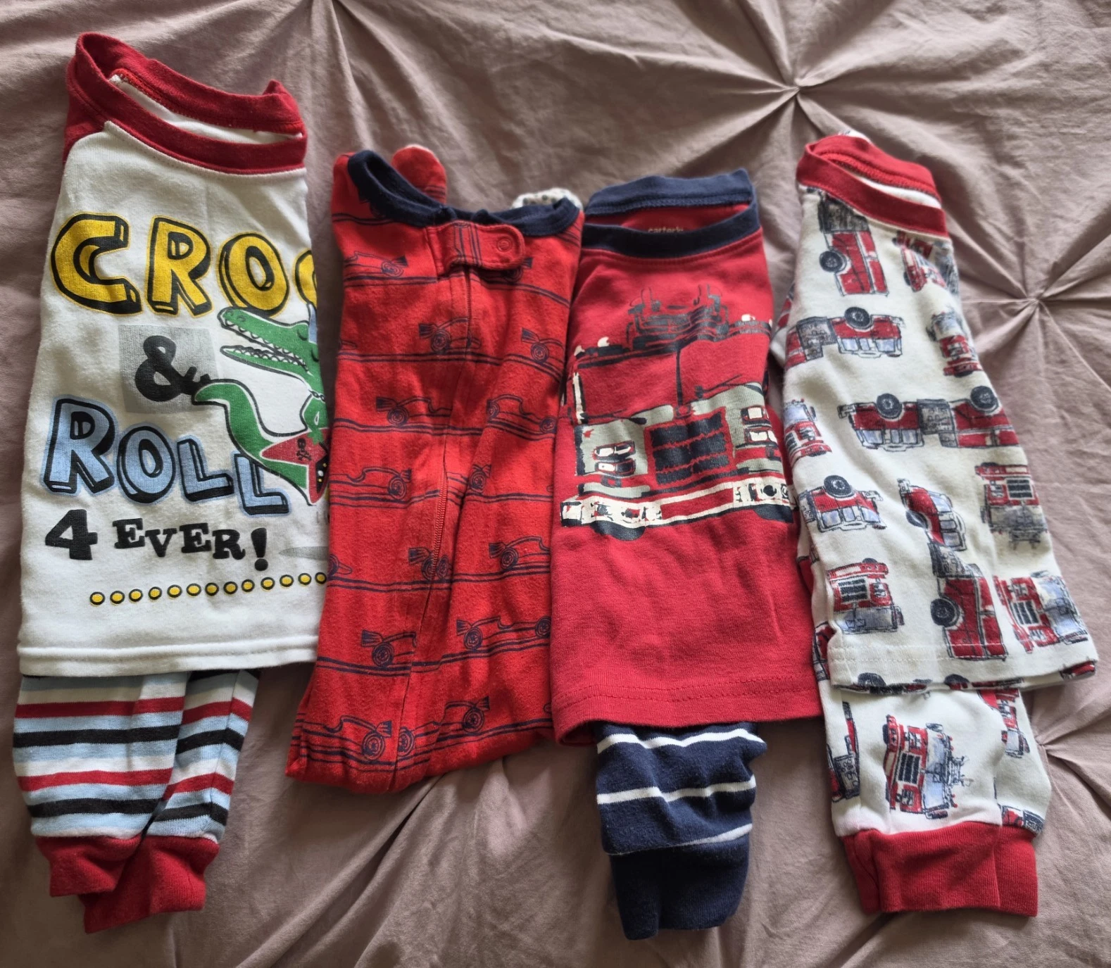 DC Great Guy Baby Boy 12M Clothing Lot Denim Shirts Shorts Pants Pajamas