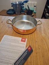 Profi Sauteuse aus Kupfer und Edelstahl 26cm - Paderno