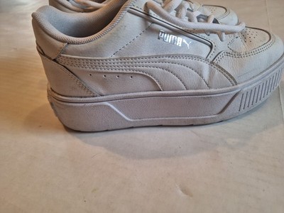 Puma Karmen Rebelle Kids Womens Mid Rise Shoes White Size 4