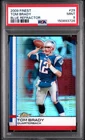 2009 TOPPS FINEST BLUE REFRACTOR #29 TOM BRADY 241/429 PSA 9