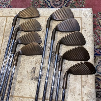 Ping Eye 2 BeCu Black Dot RH 1,3-9, SW Iron Set ZZ Lite Steel