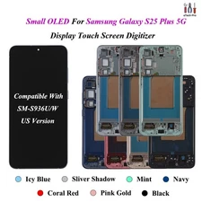 Small OLED For Samsung Galaxy S25Plus S936U/W LCD Display Touch Screen Digitizer