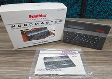 VTG Franklin Wordmaster WM-1000 Spell Checker Thesaurus Dictionary Box Tested