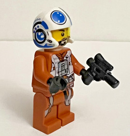 LEGO Star Wars Set #75125- RESISTANCE X-WING FIGHTER Microfighter & Minifig-used