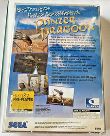 Sega Saturn Panzer Dragoon Game