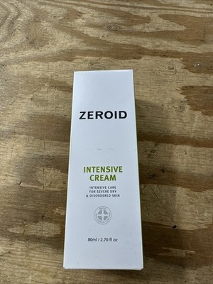ZEROID INTENSIVE CREAM 80ml / 2.70 fl oz SEALED EXP 4/2028 for SEVERE DRY SKIN