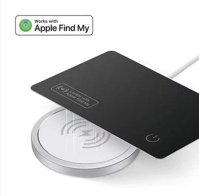 Apple AirTag Alternative (Wo ist?) im Kartenformat Brieftasche GPS-Tracker (iOS)