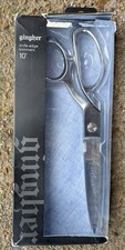 Gingher Knife-Edge 10  Trimmers NEW Scissors Shears Dressmaker Heavy Duty