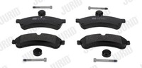 Jurid 2923109560 Bremsbelagsatz, Scheibenbremse For Iveco Nissan Renault Trucks