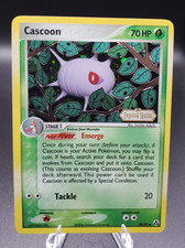Pokémon TCG Cascoon 30/92 - EX Legend Maker Holo Stamped on eBay