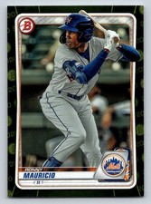 2020 Bowman Prospects Camo #BP28 Ronny Mauricio (ref 198662)