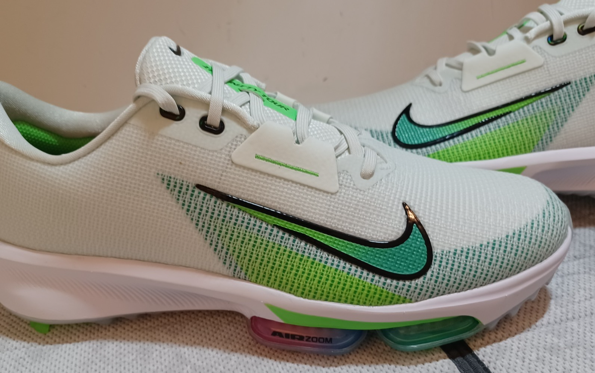 Nike Air Zoom Infinity Tour Golf Shoes Men's Size 12 Green White