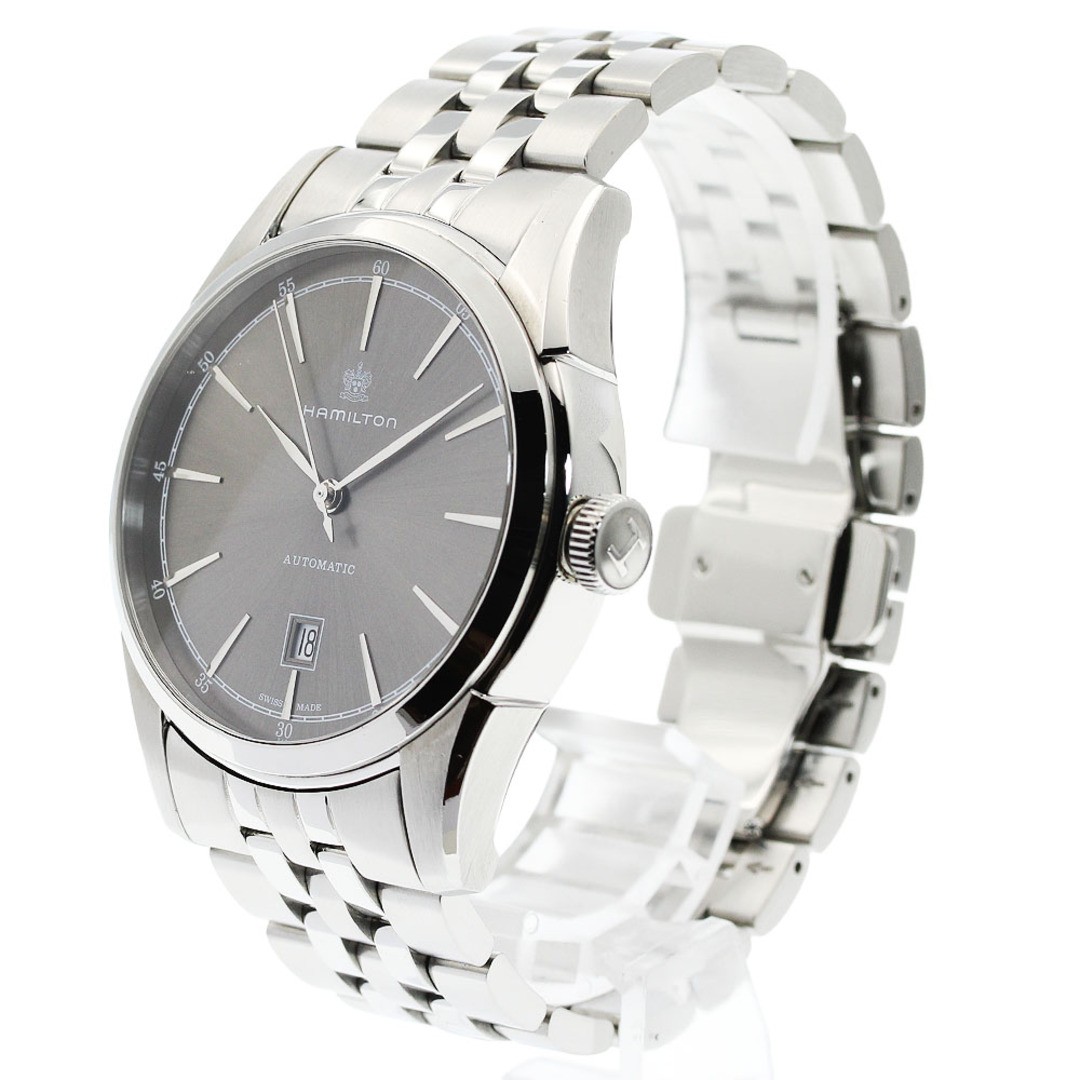 Hamilton American Classic Spirit of Liberty Date Auto Men Gray Steel From Japan image 2