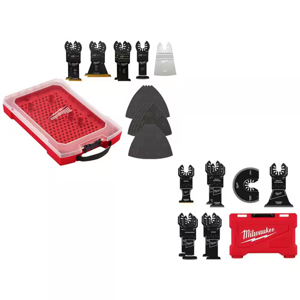 29-Piece Oscillating Multi-Tool Blade Kit for Versatile Cutting & Sanding