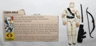 1984 G.I. JOE STORM SHADOW v.1 with Accessories & File Card