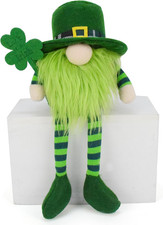 St. Patrick's Day Gnome Plush Decorations - Irish Leprechaun Home Decor