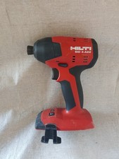 Hilti SID4-A22,  Lithium-Ion 1/4 Hex Impact Driver TOOL ONLY USED TESTED RT