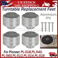 US For Pioneer PL-512/514/516/518/540/560 Vintage Turntable Replacement Feet