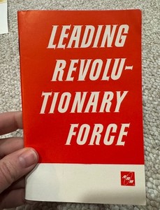 FREE SHIP! Leading Revolutionary Force Novosti Press Moscow 1967