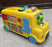 Leap Frog School Phonics Fun Animal Bus Learn LeapFrog ABC COMES WITH BATTERIES