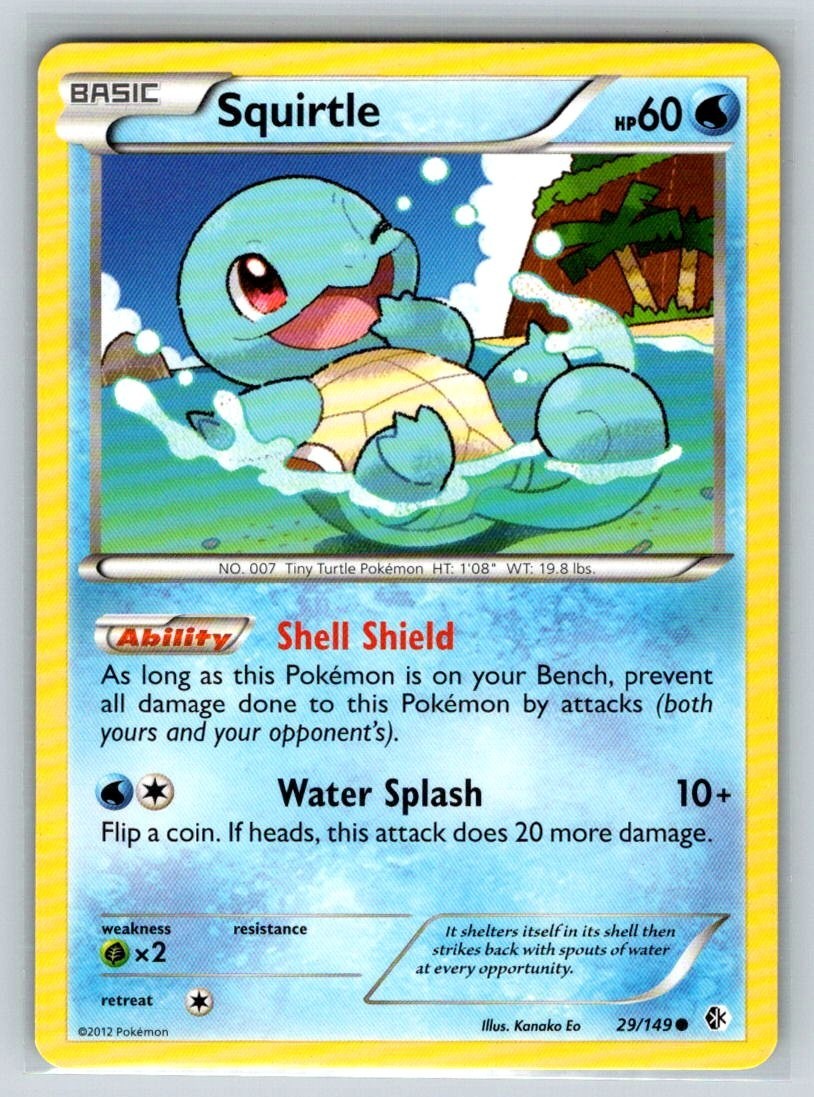 Squirtle 29/149 Boundaries Crossed Regular NM
