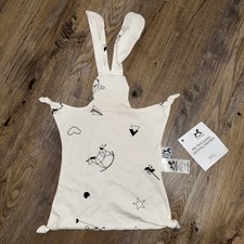 Gootoosh organic bunny My First lovey security blanket NWT