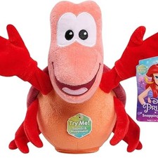 Disney Red and Orange Stuffed Animal