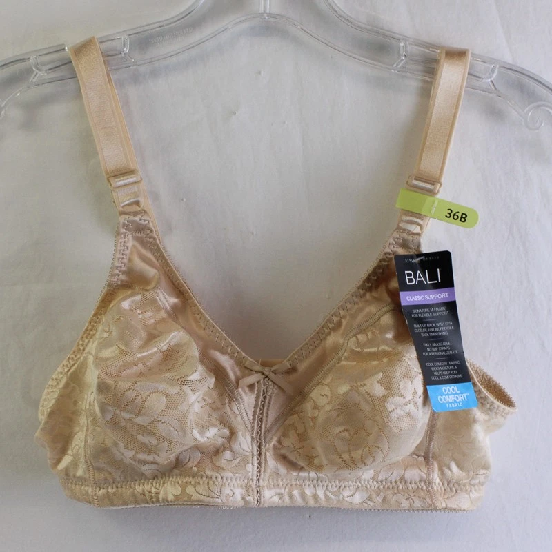 Bali Reggiseno Coprente Con Ferretto - Modellante E Levigante, Taglie Da 34B A 42DDD - 2