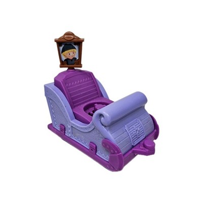 Fisher Price Little People Disney Anna Parade Float Purple sled sleigh ONLY