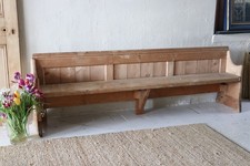 Antique Pine Children's Church Pew Bench 200cm Wide x 63cm high