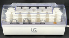 Vidal Sassoon Hairsetter VS321 20 Hot Rollers Curlers 3 Sizes 17 Clips Tested