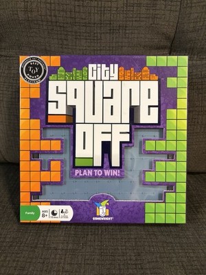 City Square Off Board Game Plan To Win 2011 Gamewright Head to Head Complete