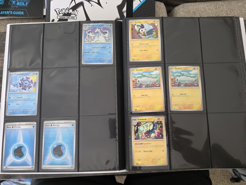 Pokemon Black Bolt Binder And Cards, Players Guide Included! 109 Cards - Picture 8 of 18