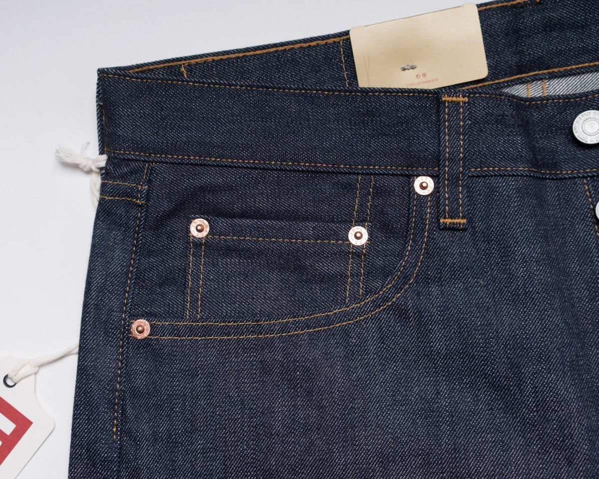 LVC Levi's Vintage Clothing 1976 501 Raw Selvedge Slim Fit