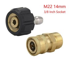 Hochdruckreiniger-Schnellanschlüsse Aus Edelstahl – 3/8 Zoll, NPT-Gewinde, 4 Stück, Bis 6000 PSI