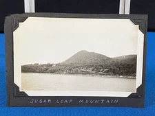 Sugar Loaf Mountain New York View From Hudson River 1933 Vintage Photos Lt#17