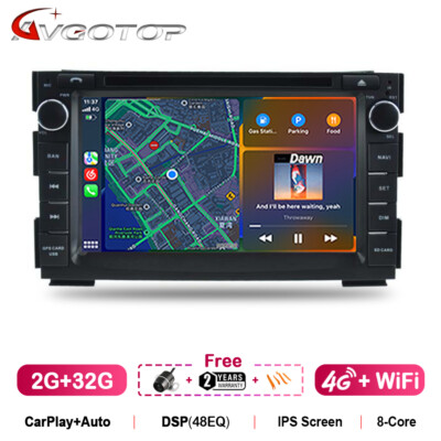 2GB+32GB 7'' Für Kia Ceed Venga 2010- 2012 Autoradio Android 13 Carplay GPS WIFI