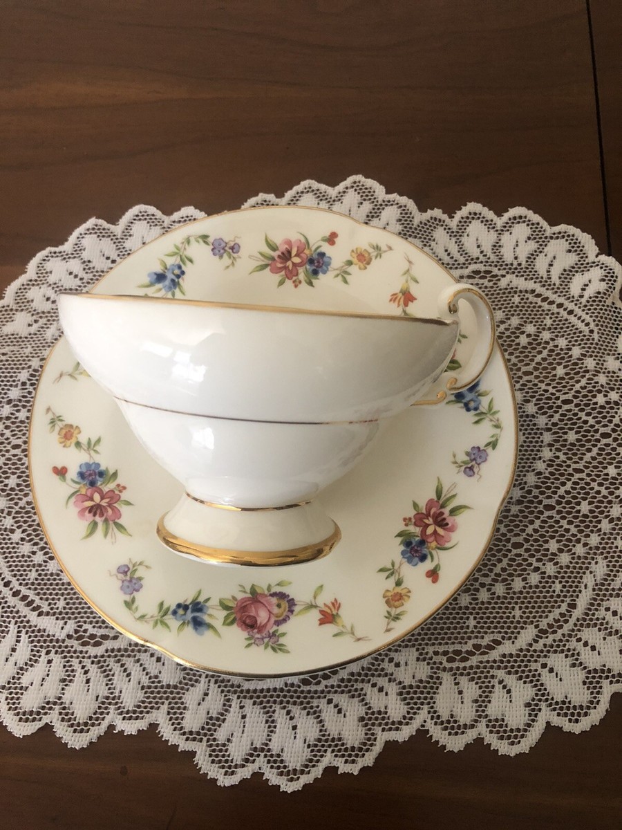 Old Royal Bone China England Cup & Saucer Re-Design 862342 | eBay