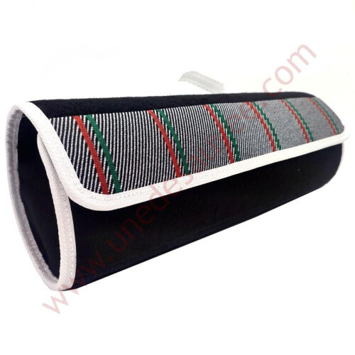 Sac de coffre long pour Peugeot 205 phase 1 en tissu noir renforcé