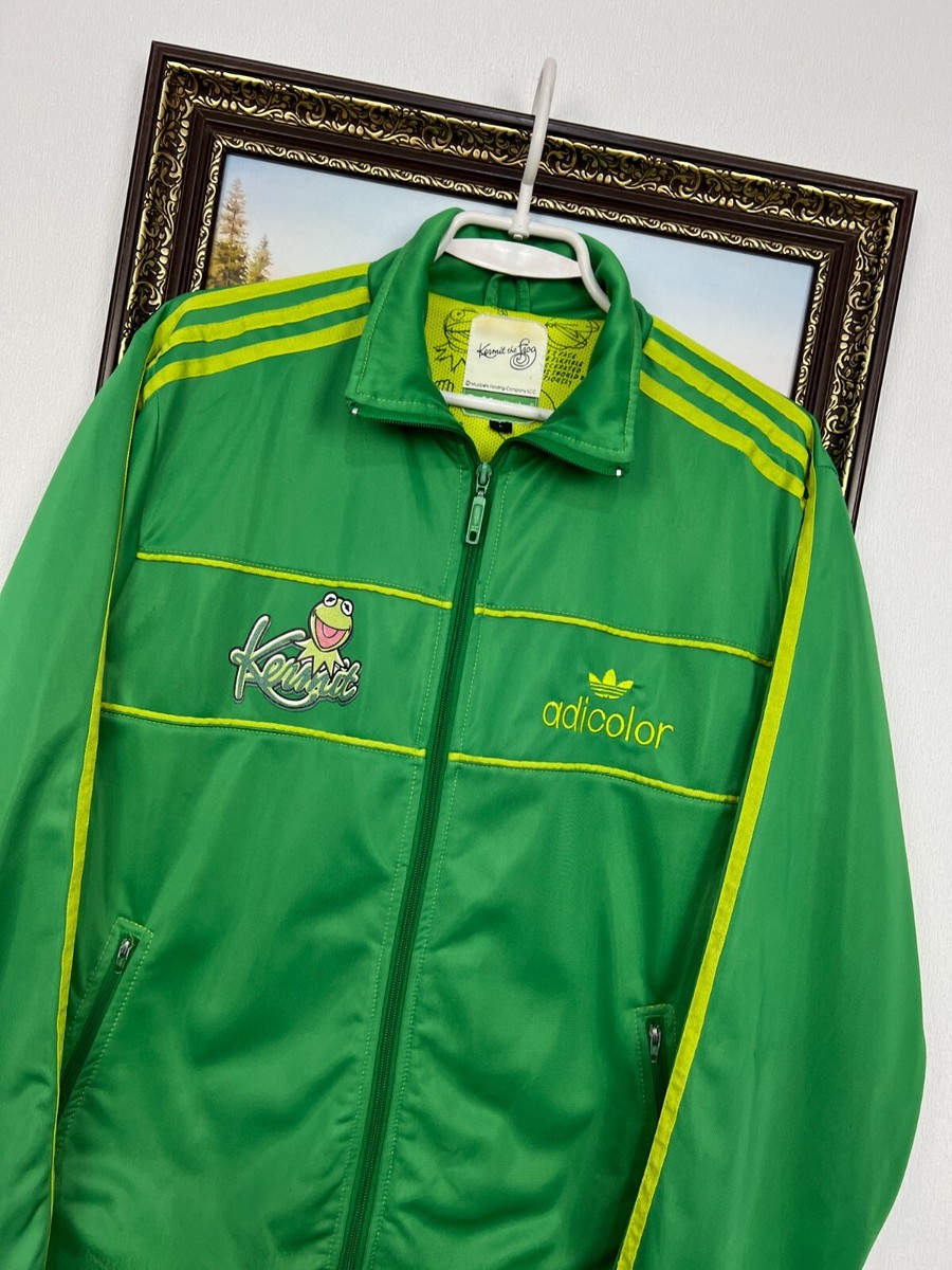 Vintage Adidas Adicolor Kermit The Frog G4 Limited Jacket Mens