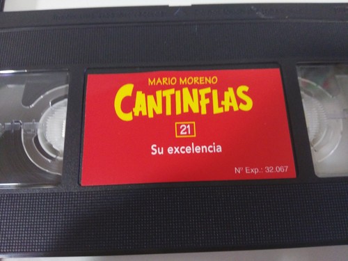 Cantinflas Mario Moreno - Ihr Excellence - VHS Kassette Tape Coleccion Rba - Picture 2 of 4