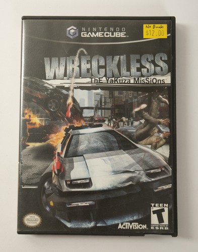 Wreckless the Yakuza Missions (A3L) Nintendo GameCube (JSF6) Video Game