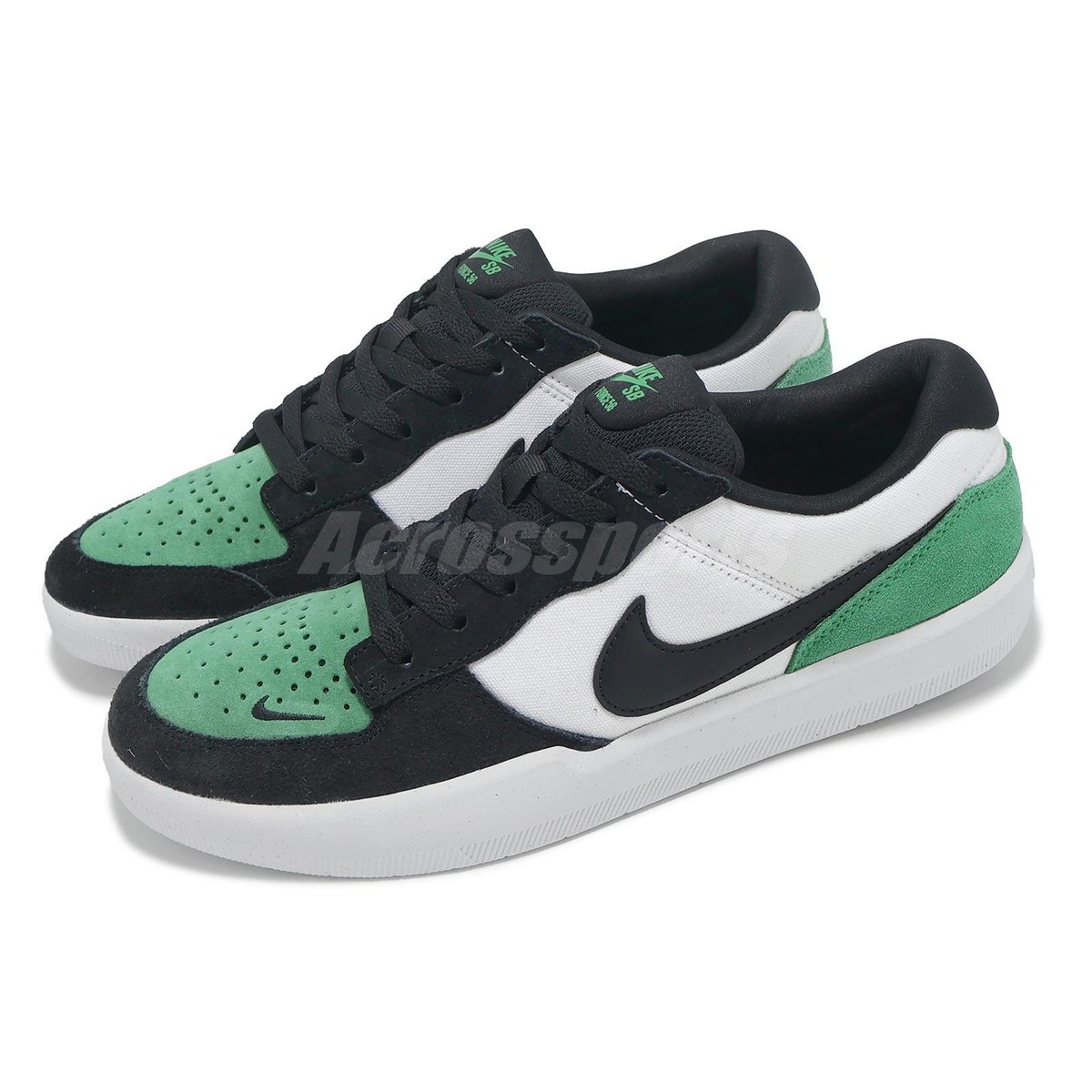 Nike SB Force 58 White Black Stadium Green Men Skate