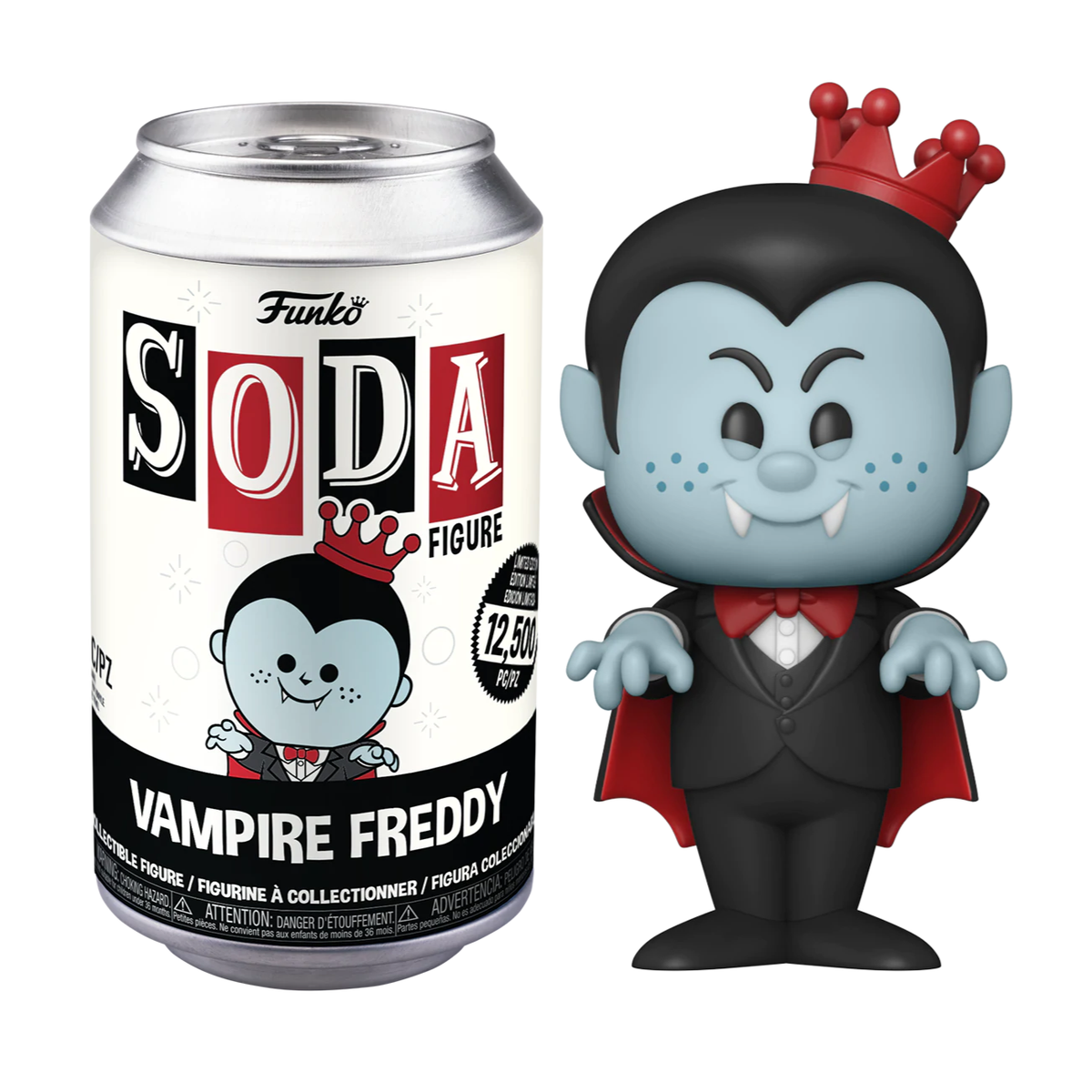 FUNKO SODA! FREDDY FUNKO: VAMPIRE FREDDY (COMMON / NOT