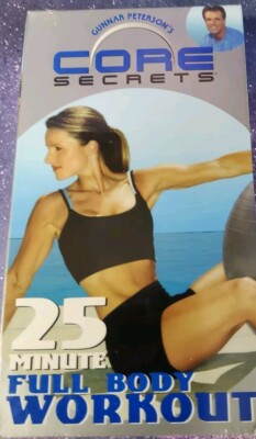 Gunnar Peterson s Core Secrets VHS 25 Minute Full Body Workout
