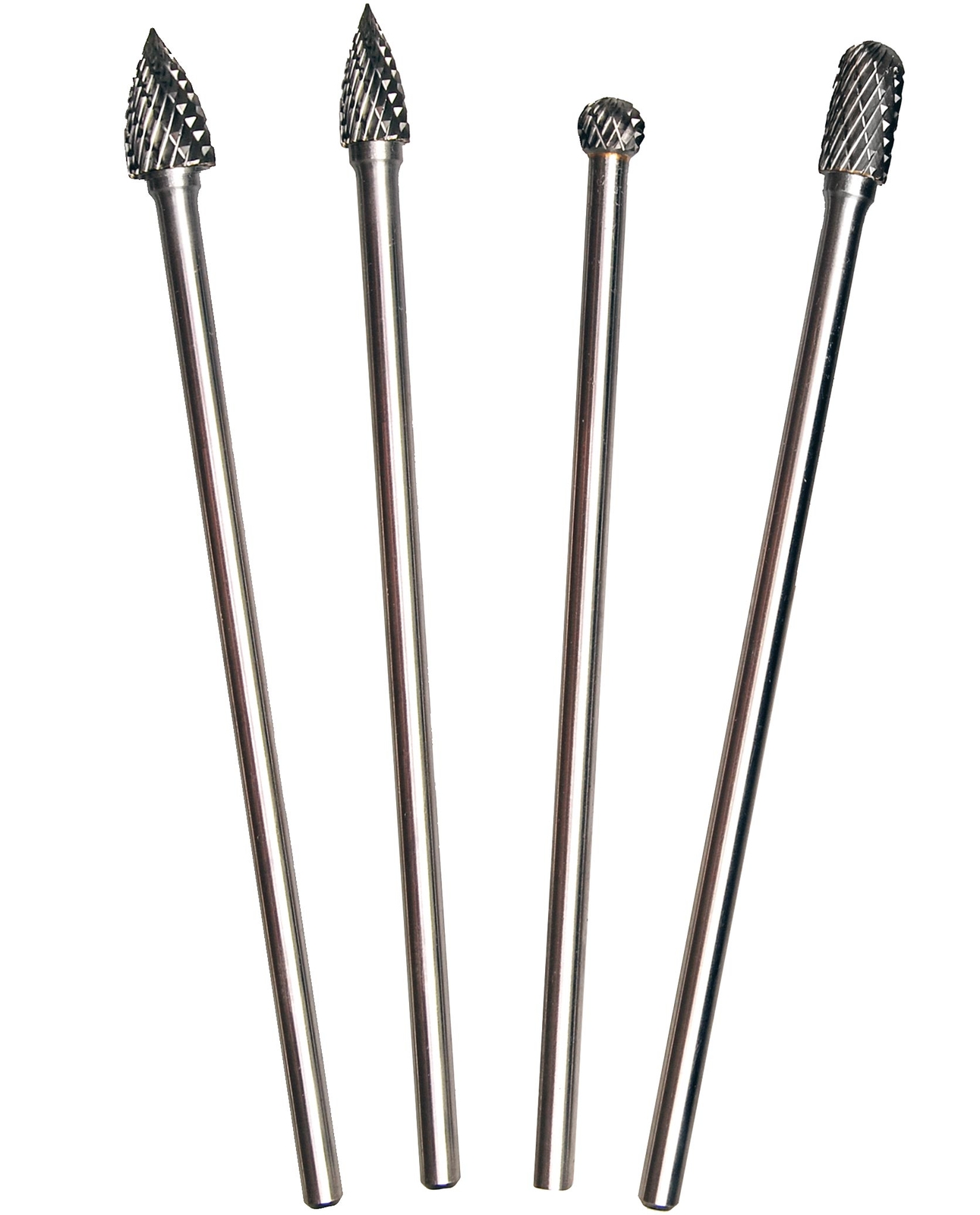 Fraises carbure de tungstène extra longues BGS Technic pour acier trempé