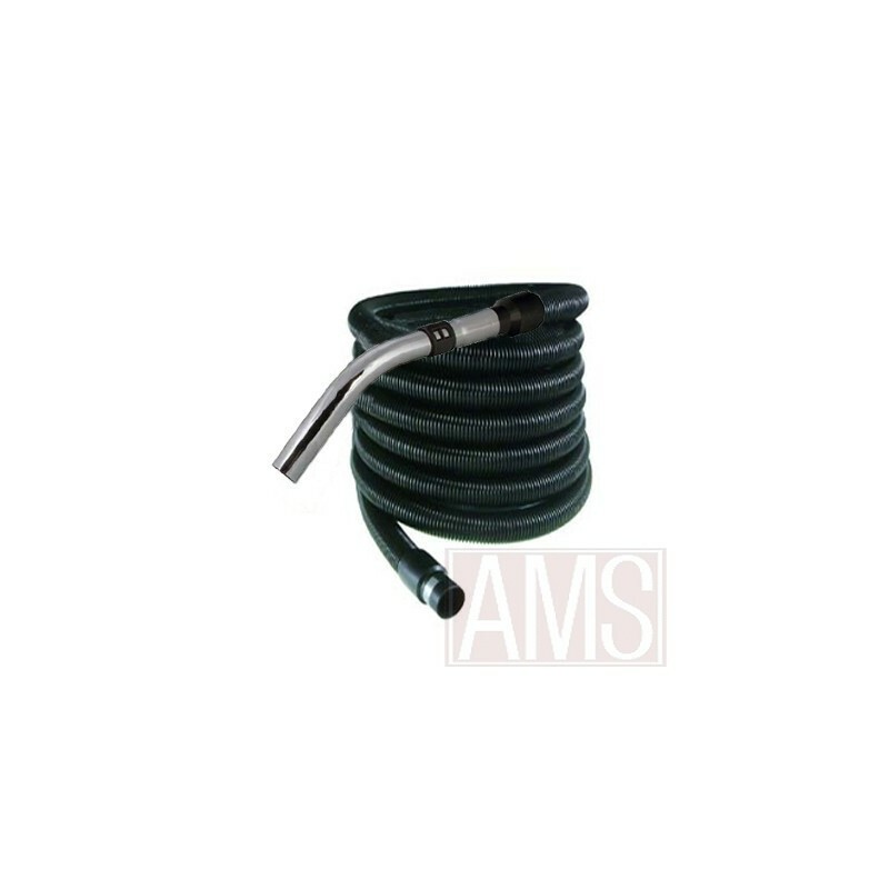 Flexible universel noir 15m pour aspirateur traîneau compatible toutes marques